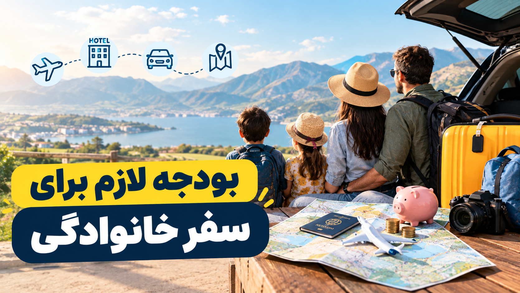 هزینه واقعی سفر چقدر است؟ راهنمای محاسبه بودجه لازم برای سفر خانوادگی قبل از رزرو هتل و بلیط